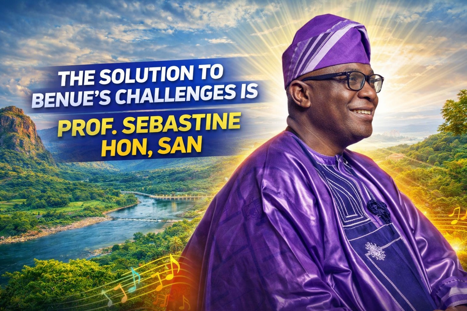 Prof. Sebastine Hon SAN - 2027 Campaign